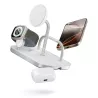 Station Induction ZENS 4-en-1 pour iPad iPhone Apple Watch AirPods