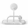 Station Induction ZENS 4-en-1 pour iPad iPhone Apple Watch AirPods