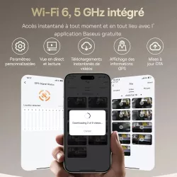 Caméra Dashcam BASEUS PrimeTrip VD1 Pro 4K WiFi GPS