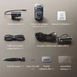 Caméra Dashcam BASEUS PrimeTrip VD1 Pro 4K WiFi GPS