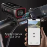 Caméra Moto/Vélo AKEEYO 710S 4K | Capteur Starvis | WiFi EIS