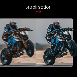 Caméra Moto/Vélo AKEEYO 710S 4K | Capteur Starvis | WiFi EIS