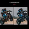 Caméra Moto/Vélo AKEEYO 710S 4K | Capteur Starvis | WiFi EIS