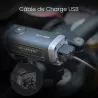 Caméra Moto/Vélo AKEEYO 710S 4K | Capteur Starvis | WiFi EIS