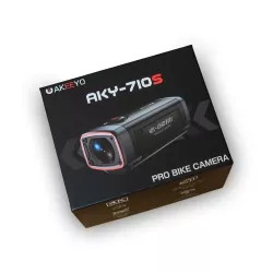 Caméra Moto/Vélo AKEEYO 710S 4K | Capteur Starvis | WiFi EIS