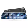 Rétroviseur CarPlay 9,66" 4K KM24 | Dashcam Avant/Arrière