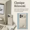 Porte-cartes MagSafe SPIGEN Classic LS Inspiration Macintosh