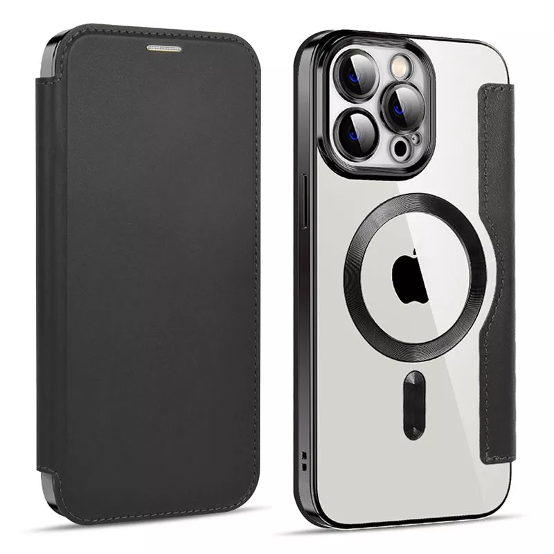 Coque Batterie IPhone 17 Pro Max 8500 MAh - Avec Support Pliable Et Charge Rapide - Protection Anti-choc - Noir - 12