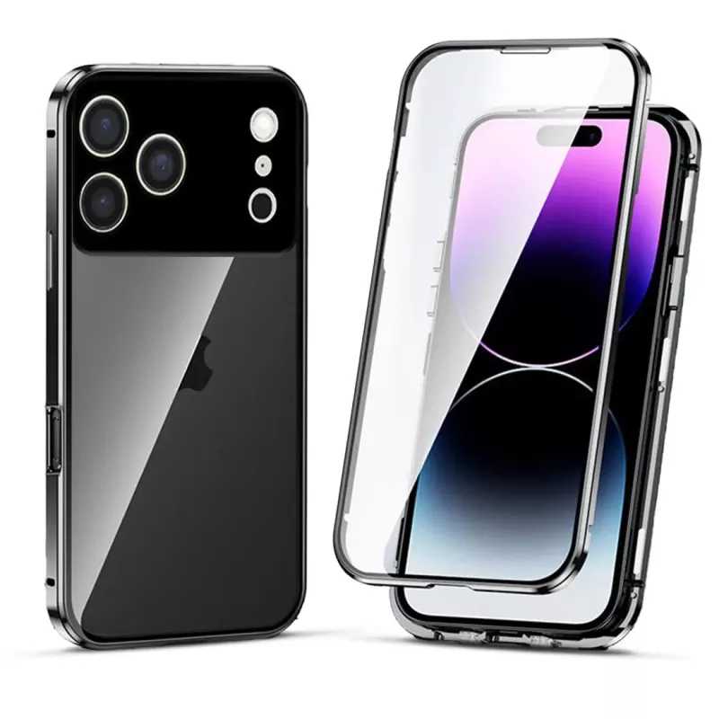 iPhone 17 Pro | Coque Intégrale Magnétique Verre Trempé
