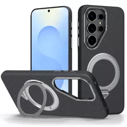 Galaxy S26 Ultra | Coque MagSafe SULADA Kevlar Support 360°