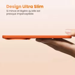 Galaxy S26 Plus | Coque MagSafe SULADA Kevlar Support 360°
