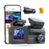 Caméra Dashcam DDPAI Z50 50 Pro GPS Dual 4K & 1080p