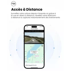 Caméra Dashcam DDPAI Z50 50 Pro GPS Dual 4K & 1080p