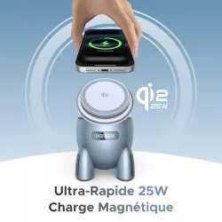 Chargeur Induction MagSafe UGREEN Uno 2-en-1