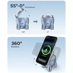 Chargeur Induction MagSafe UGREEN Uno 2-en-1