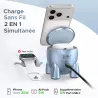 Chargeur Induction MagSafe UGREEN Uno 2-en-1