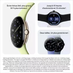Montre Connectée GOOGLE Pixel Watch 4 Bluetooth 45 mm