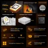 Mini PC GEEKOM A8 Ryzen 7 8745HS 16Go 1To