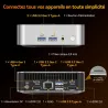 Mini PC GEEKOM A8 Ryzen 7 8745HS 16Go 1To