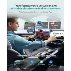 Adaptateur OTTOCAST OttoAibox P3 Pro CarPlay & Android Auto