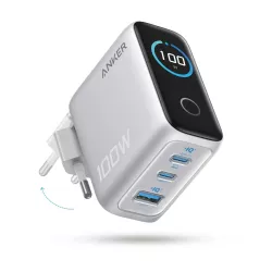 Chargeur Mural ANKER GaN Smart Display 100W