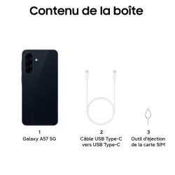 Samsung Galaxy A57 5G 256GB | Écran 6.7' 120Hz | Photo 50MP OIS | IA