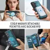 Galaxy A57 5G | Étui CB CaseMe avec Coque Détachable