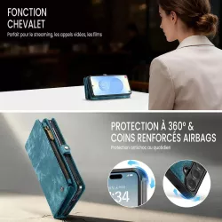 Galaxy A57 5G | Étui CB CaseMe avec Coque Détachable