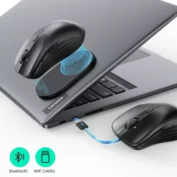 ESR MagMouse : Souris Optique 2,4Ghz & Bluetooth 4800 DPI