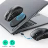 ESR MagMouse : Souris Optique 2,4Ghz & Bluetooth 4800 DPI