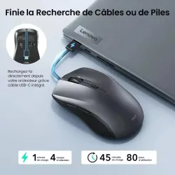 ESR MagMouse : Souris Optique 2,4Ghz & Bluetooth 4800 DPI