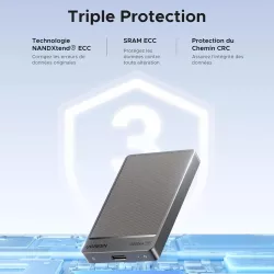 Disque Dur Externe UGREEN Portable SSD 1TB 20Gbps