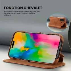 iPhone 17 | Étui Portefeuille LC.IMEEKE Hon Ancient
