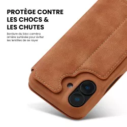 iPhone 17 | Étui Portefeuille LC.IMEEKE Hon Ancient