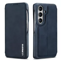 Galaxy S26 Plus | Étui Portefeuille LC.IMEEKE Imitation Daim