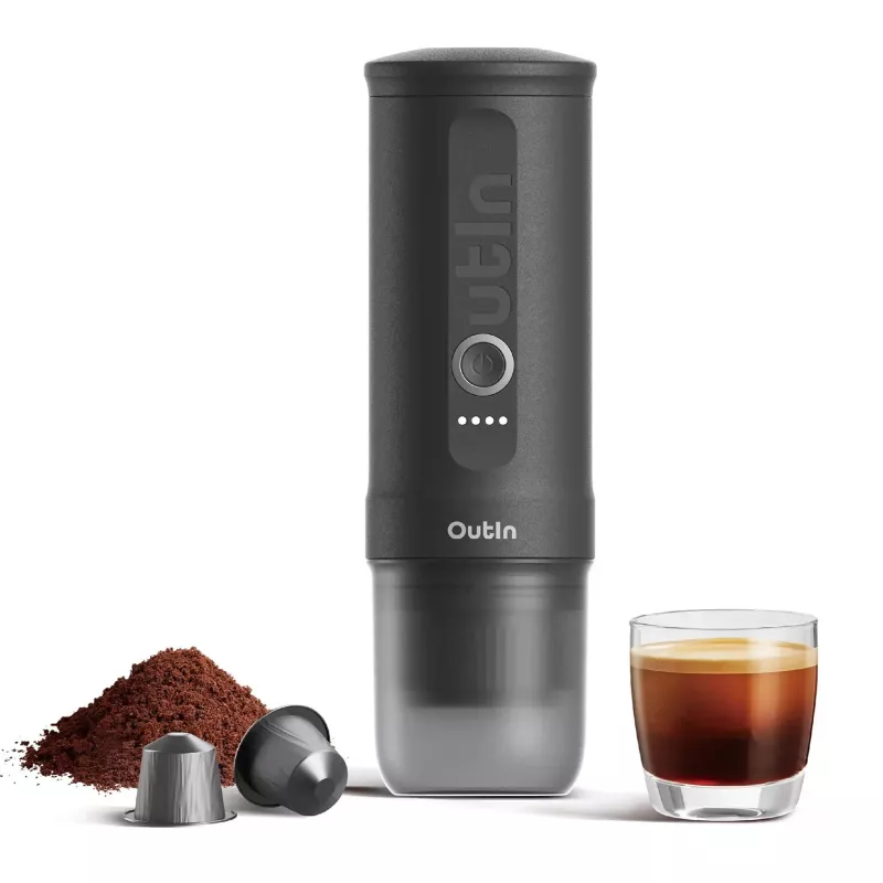 Machine à Espresso Portable OUTIN Nano 20 Bars Auto-Chauffante