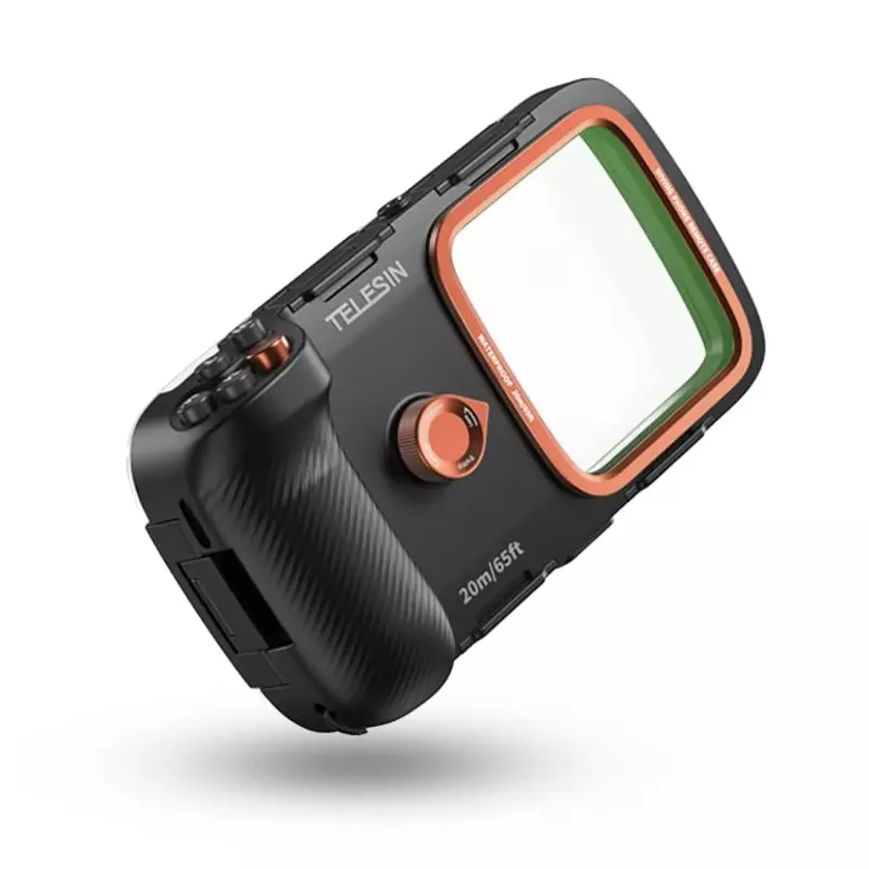 Caisson Étanche 20 Mètres TELESIN P4 pour Smartphone de 5,4 à 6,9''