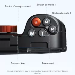 Caisson Étanche 20 Mètres TELESIN P4 pour Smartphone de 5,4 à 6,9''