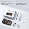 Caisson Étanche 20 Mètres TELESIN P4 pour Smartphone de 5,4 à 6,9''