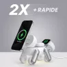 Chargeur Induction 3-en-1 UEQ MagDog avec Veilleuse LED