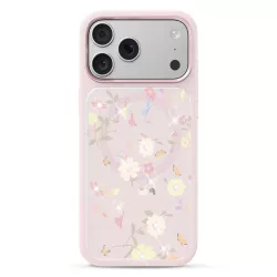 iPhone 17 Pro | Coque MagSafe MUTURAL Floral Story Effet Scintillant