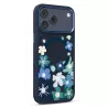 iPhone 17 Pro | Coque MagSafe MUTURAL Floral Story Effet Scintillant