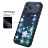 iPhone 17 Pro | Coque MagSafe MUTURAL Floral Story Effet Scintillant