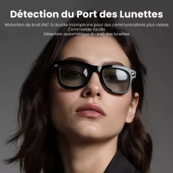 Lunettes Connectées YESIDO Smart IA avec Caméra HD 8MP
