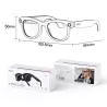 Lunettes Connectées YESIDO Smart IA avec Caméra HD 8MP