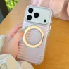 iPhone 17 Pro Max | Coque MagSafe BAFFKKAF Rayures Poudrées