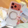 iPhone 17 Pro Max | Coque MagSafe BAFFKKAF Rayures Poudrées