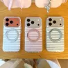 iPhone 17 Pro | Coque MagSafe BAFFKKAF Rayures Poudrées