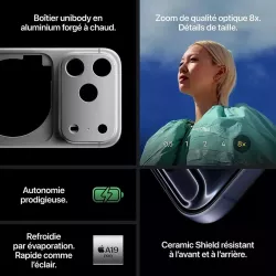 APPLE iPhone 17 Pro Max | Version Nano SIM & eSIM