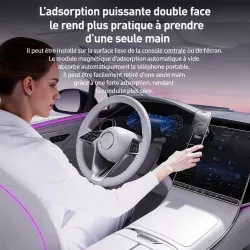 Support Voiture MagSafe YESIDO C225 à Ventouse Électrique